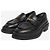 Giuseppe Zanotti Mocassini in pelle nera spessa - taglia EU 37,5 Nero - vista 2