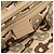 Gucci Guccissima Web Britt Satchel in Beige, Größe Medium - Ansicht 5
