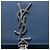 Carteira com corrente Monogram Kate em couro de bezerro liso azul Saint Laurent com tassel - vista 5