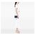 Carteira com corrente Monogram Kate em couro de bezerro liso azul Saint Laurent com tassel - vista 7