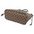 Bolsa Neverfull Damier Louis Vuitton Marrom - vista 2