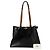Fendi Peacock Small Tote Shoulder Bag Black