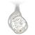 Autre Marque Platin-Diamant-Halskette Silber
