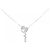 Autre Marque Collana di diamanti in oro bianco Au750 Argento