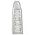 Autre Marque Platin-Diamant-Halskette Silber