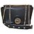 Borsa a mano Versace Jeans Couture nera in ecopelle Nero
