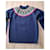 Fred Perry Pullover aus Lammwolle Marineblau M - Ansicht 2