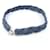 Chanel Blue-Gray Leather Belt  - view 1