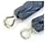 Chanel Blue-Gray Leather Belt  - view 2