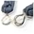 Chanel Blue-Gray Leather Belt  - view 6