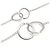 Tiffany & Co Collana in Argento Sterling Multi-Cerchi Tiffany 1837 - vista 3
