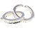 Tiffany & Co Collana in Argento Sterling Multi-Cerchi Tiffany 1837 - vista 4