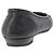 LOUIS VUITTON Zapatos Planos de Cuero Negro LV Auth ti3573 - vista 3