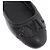 LOUIS VUITTON Zapatos Planos de Cuero Negro LV Auth ti3573 - vista 31