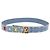 LOUIS VUITTON Cintura in Denim Monogram Nuova Onda Blu M0146 Auth 159446SM