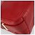 Gucci Borsa a Spalla in Pelle Rossa e Oro Auth 157758 Rosso D'oro - vista 17