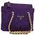PRADA Borsa a Spalla con Catena Nylon Viola Oro Auth 157669 D'oro Porpora