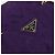 PRADA Borsa a Spalla con Catena Nylon Viola Oro Auth 157669 D'oro Porpora - vista 17