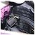 PRADA Borsa a Spalla con Catena Nylon Viola Oro Auth 157669 D'oro Porpora - vista 21