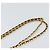 PRADA Borsa a Spalla con Catena Nylon Viola Oro Auth 157669 D'oro Porpora - vista 8