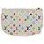 LOUIS VUITTON Pochette MM Monogram Multicolore Bianca M60028 LV Auth 159454V Bianco - vista 2