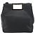 Borsa a mano in pelle Gancini Salvatore Ferragamo 2 in 1 Nero Oro Auth 157683 - vista 13
