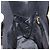 Borsa a mano in pelle Gancini Salvatore Ferragamo 2 in 1 Nero Oro Auth 157683 - vista 19