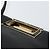 Borsa a mano in pelle Gancini Salvatore Ferragamo 2 in 1 Nero Oro Auth 157683 - vista 7