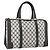 Borsa a Mano GUCCI GG Supreme PVC Blu Navy Oro Auth ka1142 D'oro