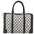 Borsa a Mano GUCCI GG Supreme PVC Blu Navy Oro Auth ka1142 D'oro - vista 13