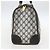 Borsa a Mano GUCCI GG Supreme PVC Blu Navy Oro Auth ka1142 D'oro - vista 3