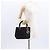 Christian Dior Borsa Lady Dior Canage in nylon nero e oro Auth ka1172 D'oro - vista 22