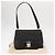 Borsa a Spalla Vala in Pelle Nera e Argento di Salvatore Ferragamo Auth bs31823 Nero - vista 12