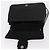 Borsa a Spalla Vala in Pelle Nera e Argento di Salvatore Ferragamo Auth bs31823 Nero - vista 20