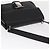 Borsa a Spalla Vala in Pelle Nera e Argento di Salvatore Ferragamo Auth bs31823 Nero - vista 7