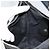 Borsa a Spalla Gancini in Nylon Nero e Argento di Salvatore Ferragamo Auth bs32062 - vista 18