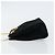 Borsa a Spalla Gancini Chain di Salvatore Ferragamo in Camoscio Nero e Oro Auth 148567 D'oro - vista 4