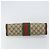 Borsa Gucci GG Supreme Web Sherry Line PVC Beige Rosso 37 014 2125 Auth ar13858 - vista 7