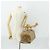 Céline Borsa Boston in tela Macadam CELINE PVC Beige Oro Auth 151574 D'oro - vista 25