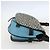 Borsa LOEWE Gate Piccola Borsa a Spalla Pelle Azzurro Chiaro Oro Auth 159318SM D'oro Blu chiaro - vista 4