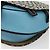 Borsa LOEWE Gate Piccola Borsa a Spalla Pelle Azzurro Chiaro Oro Auth 159318SM D'oro Blu chiaro - vista 9