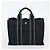 Hermès HERMES Borsa Fourre Tout PM in Tela 2 Set Nera Auth 157076 Nero - vista 11