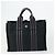 Hermès HERMES Borsa Fourre Tout PM in Tela 2 Set Nera Auth 157076 Nero - vista 3