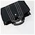 Hermès HERMES Borsa Fourre Tout PM in Tela 2 Set Nera Auth 157076 Nero - vista 5