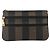 Pequin FENDI Pecan Canvas Tasche PVC Schwarz Braun Auth 157951 - Ansicht 13
