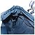 Borsa a Spalla GUCCI in Nylon Blu Navy Argento 189662 Auth ka1054 - vista 19