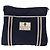 Borsa a Spalla GUCCI in Nylon Blu Navy Argento 189662 Auth ka1054 - vista 2