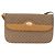 Gucci Borsa a Spalla Micro GG Supreme PVC Beige Oro 104 004 0024 Auth BA9178 D'oro - vista 2