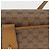 Gucci Borsa a Spalla Micro GG Supreme PVC Beige Oro 104 004 0024 Auth BA9178 D'oro - vista 4