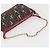 FENDI Zucchino Canvas Accessory Pouch Multicolor Gold Auth 159466V Multiple colors Golden - view 7